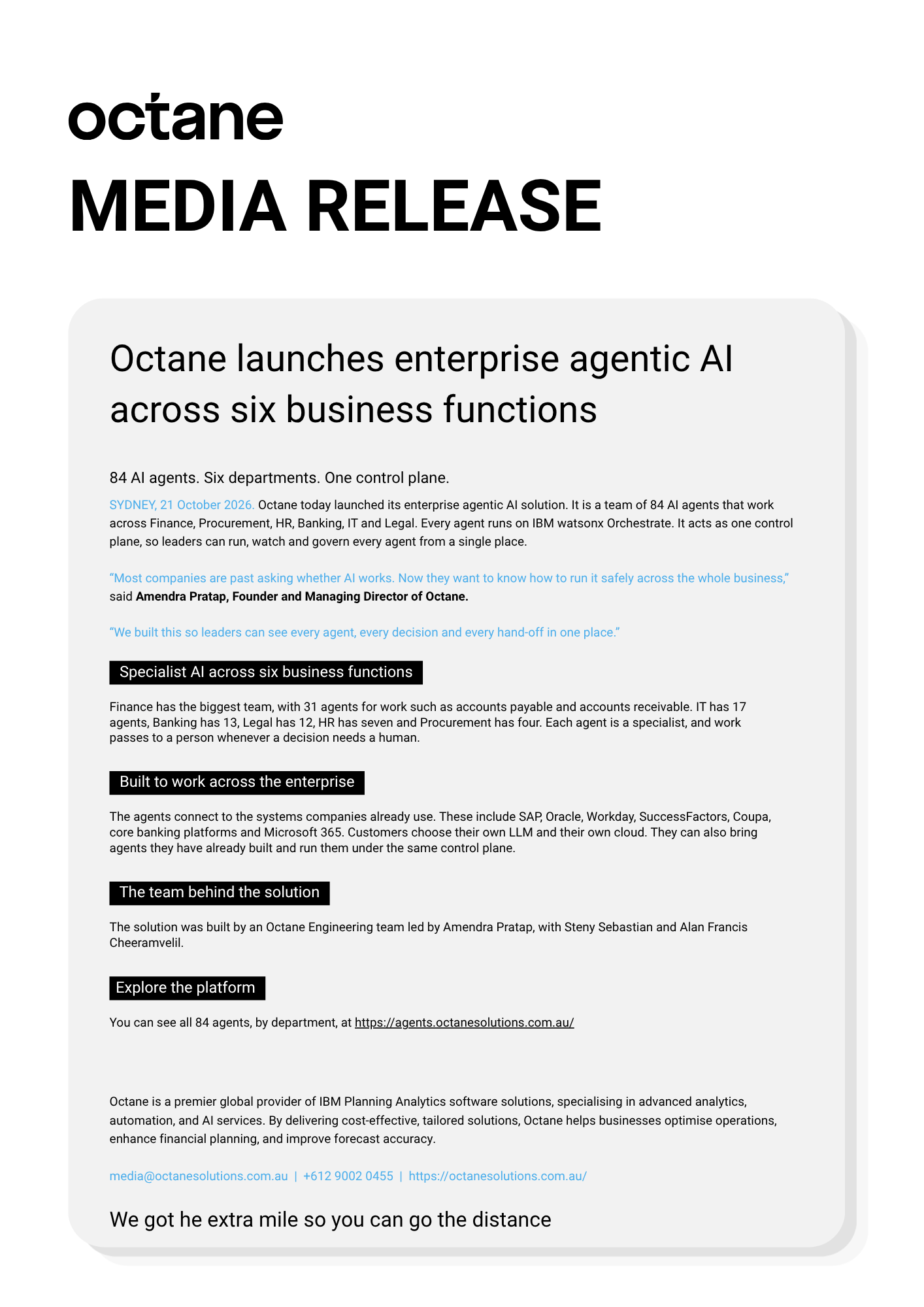 Media Release