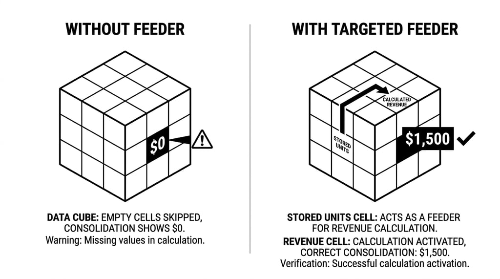 TM1 Feeder Direct Concept Comparison