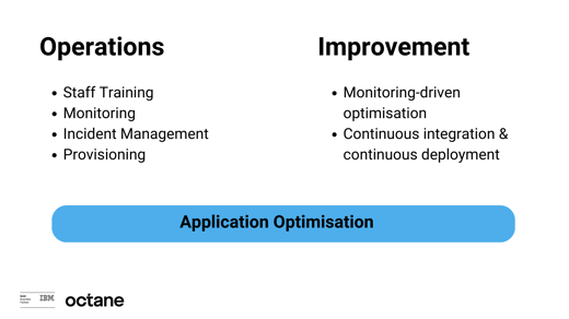 operations and improvement