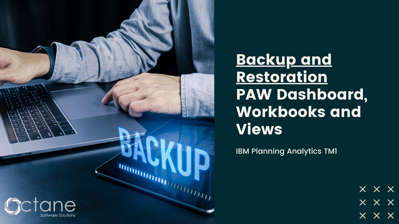 Back up and restore TM1 PA PAW