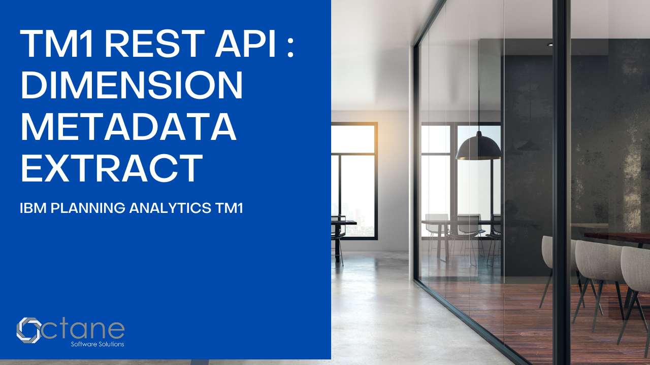 TM1 Rest API: Dimensions Metadata Extract