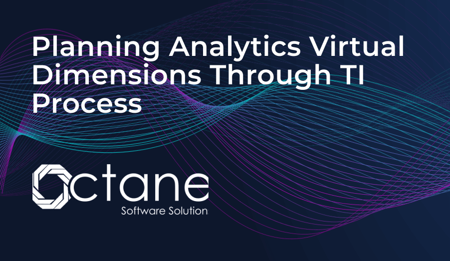 Planning Analytics Virtual Dimensions through TI Process